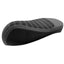 seat cover black, white stitch seam for Vespa GTS 125, 300 JN SEATS MOTOVEIKALS 21
