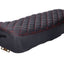 seat kit Schmitt diamond quilted, black / red for Simson S50, S51, S70 SCHMITT MOTOVEIKALS 21