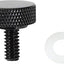 Seat Knob Blk 1/4-20 DRAG SPECIALTIES DRAG SPECIALTIES MOTOVEIKALS 21