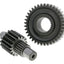 secondary transmission gear kit Malossi HTQ 17/37 for Aprilia, Benelli, Italjet, MBK, Yamaha MALOSSI MOTOVEIKALS 21