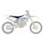 Sēdekļa pārvalks HUSQVARNA MX motociklam BLACKBIRD RACING MOTOVEIKALS 21