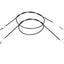 Set of 2 shift cables for Kreidler Flory MF 20, 22 MOGA MOTOVEIKALS 21