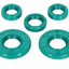 Shaft seal set Schmitt Evolution FKM green with swirl direction for Simson S50, KR51/1 Schwalbe, SR4-1 Spatz , SR4-2 Star , SR4-3 Sperber , SR4-4 Habicht SCHMITT MOTOVEIKALS 21