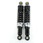 Shock absorber set DMP 280mm black for Kreidler, Honda Camino, Vespa Citta, Puch Maxi, Tomos moped, moped, mokick DMP MOTOVEIKALS 21
