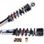 Shock absorber set YSS black chrome 300mm for Puch Maxi, Tomos YSS SUSPENSION MOTOVEIKALS 21