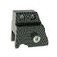shock extender CNC 2-hole adjustable mounting - carbon look for Minarelli VPARTS MOTOVEIKALS 21