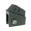 shock extender CNC 2-hole adjustable mounting - carbon look for Peugeot vertical VPARTS MOTOVEIKALS 21