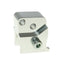 shock extender CNC 2-hole adjustable mounting - platinum look for Peugeot horizontal VPARTS MOTOVEIKALS 21