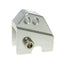 shock extender CNC 2-hole adjustable mounting - platinum look for Piaggio VPARTS MOTOVEIKALS 21