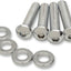 Shock Mount Kit Chrome DRAG SPECIALTIES DRAG SPECIALTIES MOTOVEIKALS 21