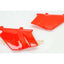 Side cover red 2 pieces for Honda MT 50, 80 DIVERSE / IMPORT MOTOVEIKALS 21