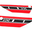 Side cover sticker 90mm 320mm for Yamaha FS 1 Mokick, RD 50 DIVERSE / IMPORT MOTOVEIKALS 21