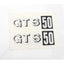 Side cover sticker for Zündapp GTS 50 DIVERSE / IMPORT MOTOVEIKALS 21