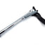 Side stand chrome 1 piece 380mm 90mm for Honda MB 5, 50 Mokick, 8 80 DIVERSE / IMPORT MOTOVEIKALS 21