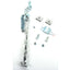 Side stand turned 270mm chrome for moped, mokick, KKR, moped DIVERSE / IMPORT MOTOVEIKALS 21
