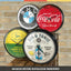 Sienas pulkstenis Harley Davidson ROAD IS CALLING 31cm NOSTALGIC ART MOTOVEIKALS 21