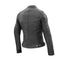 Sieviešu ādas moto jaka S-Line GASOLINE Vintage black XL GASOLINE MOTOVEIKALS 21
