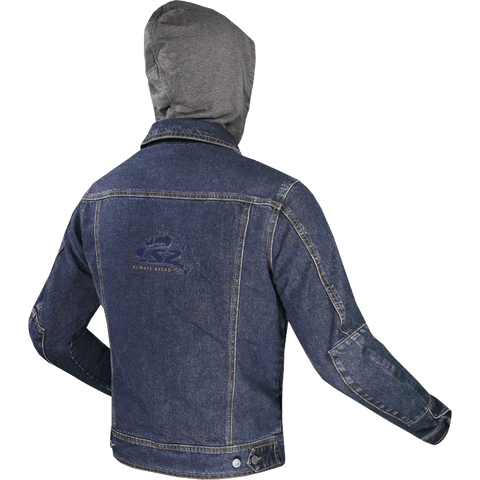 Sieviešu džinsa moto jaka LS2 OAKY dark blue L LS2 MOTOVEIKALS 21