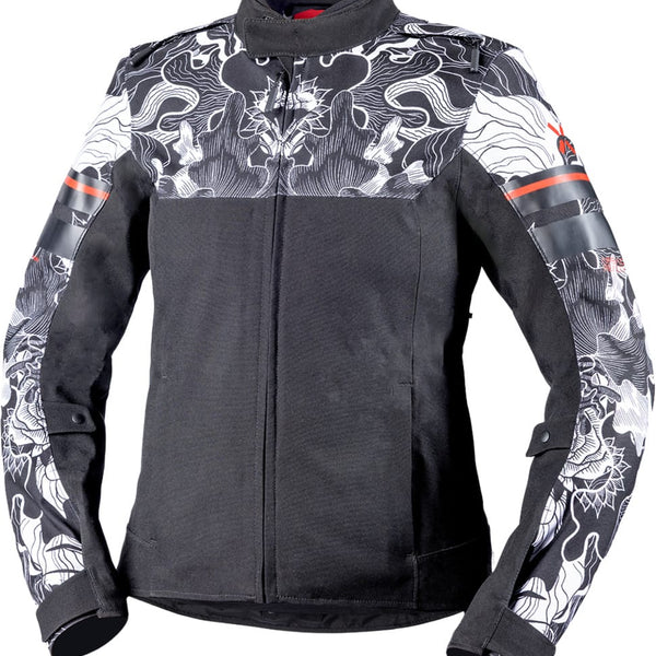 Sieviešu moto jaka IXS Rapid-STX 2.1 WMS Laminated black / cool grey IXS MOTOVEIKALS 21