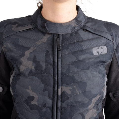 Sieviesu moto jaka Oxford Valencia Dry2Dry 3.0 black camo OXFORD MOTOVEIKALS 21