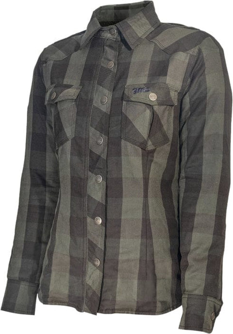 Sieviesu moto krekls GMS JAGUAR black / olive M GMS MOTOVEIKALS 21