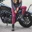 Sieviešu moto legingi Oxford Super WS regular burgundy 10 OXFORD MOTOVEIKALS 21