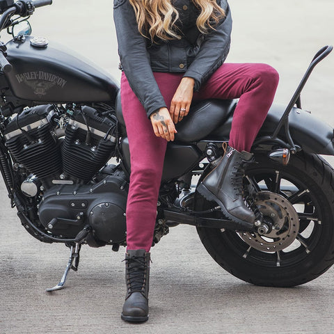 Sieviešu moto legingi Oxford Super WS regular burgundy 10 OXFORD MOTOVEIKALS 21