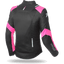 Sieviešu vasaras sietiņa jaka RACING 70 Degrees JR54 black / pink L 70 DEGREES MOTOVEIKALS 21