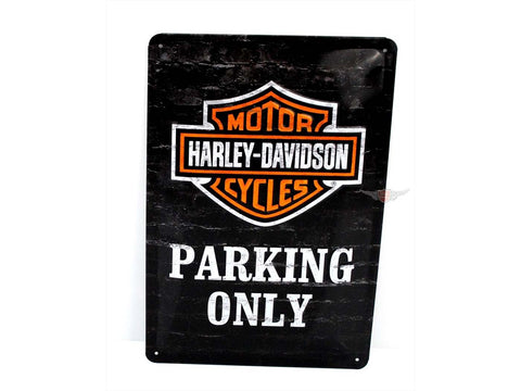 Sign Sheet metal High 300mm wide 200mm Strong colors for Harley DIVERSE / IMPORT MOTOVEIKALS 21
