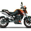 silencer / muffler Spark High-Mount GP-Style stainless steel for KTM Duke 125, 200 11-16 DIVERSE / IMPORT MOTOVEIKALS 21