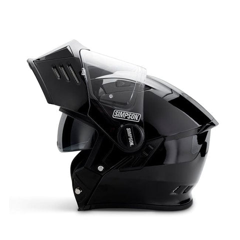 Simpson Darksome helmet black metal SIMPSON MOTOVEIKALS 21
