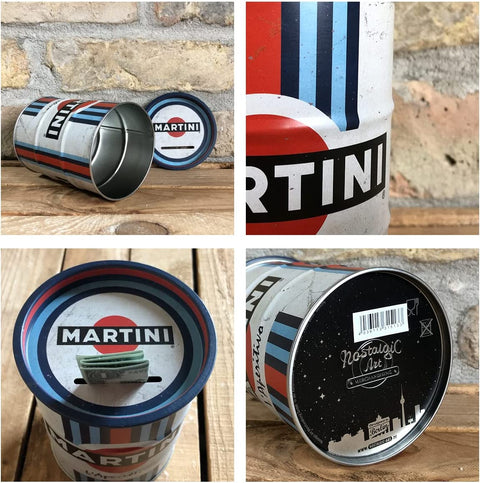 Skārda krājkase MARTINI NOSTALGIC ART MOTOVEIKALS 21
