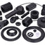 small part kit rubber, black for Vespa GL, Sprint 150 RMS MOTOVEIKALS 21