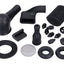 small part kit rubber, black for Vespa PK 50-125 RMS MOTOVEIKALS 21
