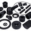 small part kit rubber, black for Vespa PX, PE 125-200 RMS MOTOVEIKALS 21