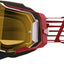 Sniega motocikla brilles ARMEGA SNOW OVERSIZE Red YL 100% MOTOVEIKALS 21