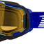 Sniega motocikla brilles ARMEGA SNOW Royal blue YL 100% MOTOVEIKALS 21