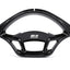 Speedo cover -MOTO NOSTRA, CNC, black shiny- Vespa GTS 125 (ZAPMA3100, ZAPMA3200, ZAPMA3700), Vespa GTS 150 (ZAPMA3200, ZAPMA3100), Vespa GTS 250 (ZAPM45100), Vespa GTS 300 (ZAPM45200, ZAPM45202, ZAPMA3300), Vespa GTS HPE 300 (ZAPMA3600, ZAPMD310), Vespa MOTO NOSTRA MOTOVEIKALS 21