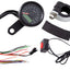 Speedo W/4Lts Kph Blk/Blk DRAG SPECIALTIES DRAG SPECIALTIES MOTOVEIKALS 21