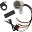 Speedo W/4Lts Kph Ss/Blk DRAG SPECIALTIES DRAG SPECIALTIES MOTOVEIKALS 21