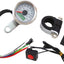 Speedo W/4Lts Kph Ss/Wht DRAG SPECIALTIES DRAG SPECIALTIES MOTOVEIKALS 21