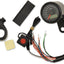 Speedo W/4Lts Mph Blk/Blk DRAG SPECIALTIES DRAG SPECIALTIES MOTOVEIKALS 21