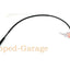 Speedometer cable ready to install for Honda NSR 50 DIVERSE / IMPORT MOTOVEIKALS 21