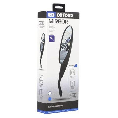 Spogulis MIRROR 10mm labā puse Black OXFORD MOTOVEIKALS 21