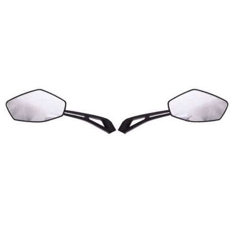 Spoguļu komplekts L/R M8 x 1.25 BLACK / E11 / 155 x 84 mm REPLICA MOTOVEIKALS 21