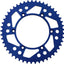 Sprocket Alu Mse Yam 49T Blue MOOSE RACING HARD-PARTS MOOSE RACING MOTOVEIKALS 21