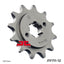 Sprocket Front 12T 520 JT SPROCKETS JT SPROCKETS MOTOVEIKALS 21