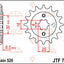 Sprocket Front 12T 520 JT SPROCKETS JT SPROCKETS MOTOVEIKALS 21