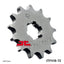Sprocket Front 13T 428 JT SPROCKETS JT SPROCKETS MOTOVEIKALS 21