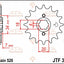 Sprocket Front 13T 520 JT SPROCKETS JT SPROCKETS MOTOVEIKALS 21